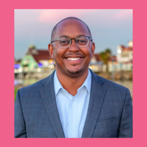 profile picture of Long Beach Mayor, Rex Richardson.